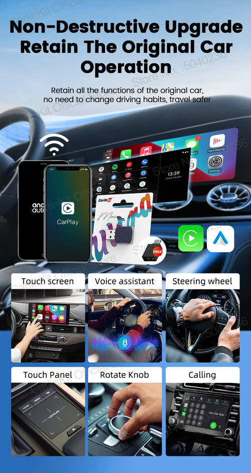 CarCodes Wireless CarPlay Adapter