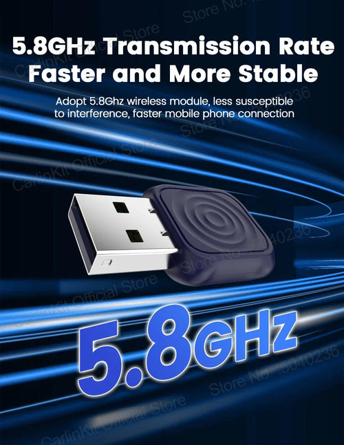 CarCodes Wireless CarPlay Adapter
