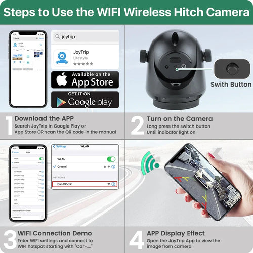 CarCodes Wireless Rear Camera