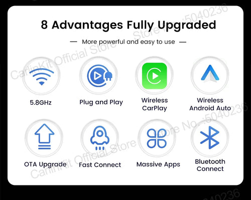 CarCodes Wireless CarPlay Adapter