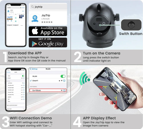 CarCodes Wireless Rear Camera