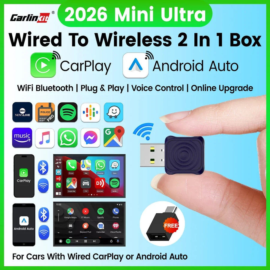 CarCodes Wireless CarPlay Adapter