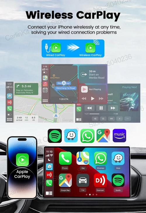 CarCodes Wireless CarPlay Adapter